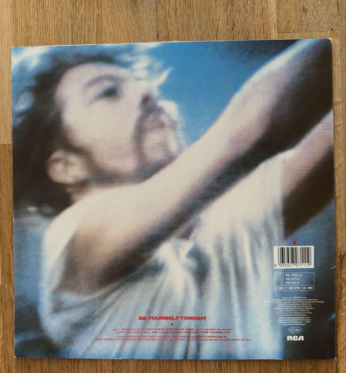 Dischi in vinile: Eurythmics Be Yourself Tonight Vinyl LP – Usato da Goldach venduto da Donpancho 2