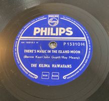 The Kilima Hawaiians - Hawaii - Schellack - 10“-78RPM