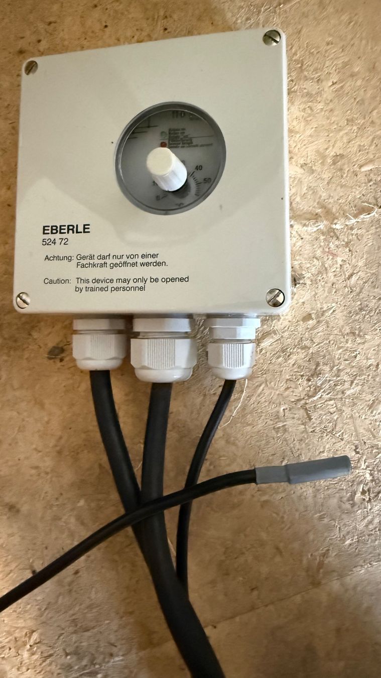 Messen: Temperaturregler Eberle 524 72 gebraucht – Gebraucht aus Mamishaus von Alf00 2