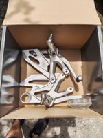 Fussrastenanlage Motorrad Aluminium neu im Karton
