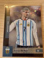 Topps Argentina Team Set 25/26 Rodrigo De Paul Halo Parallel