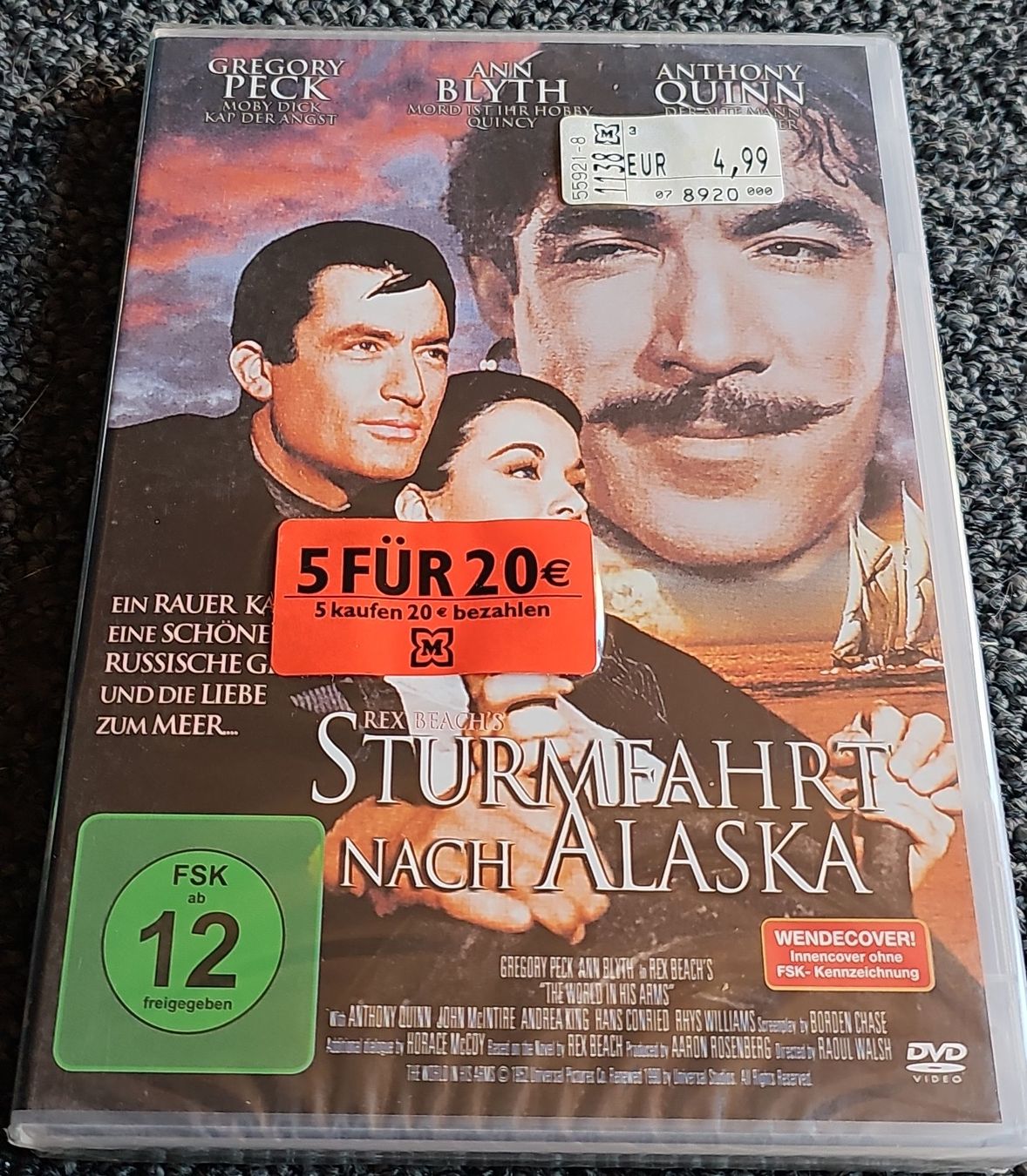 Tutti i DVDs: Sturmfahrt nach Alaska Neuverpackt – Nuovo e nell'imballaggio originale da Ruswil venduto da jan_bxl5
