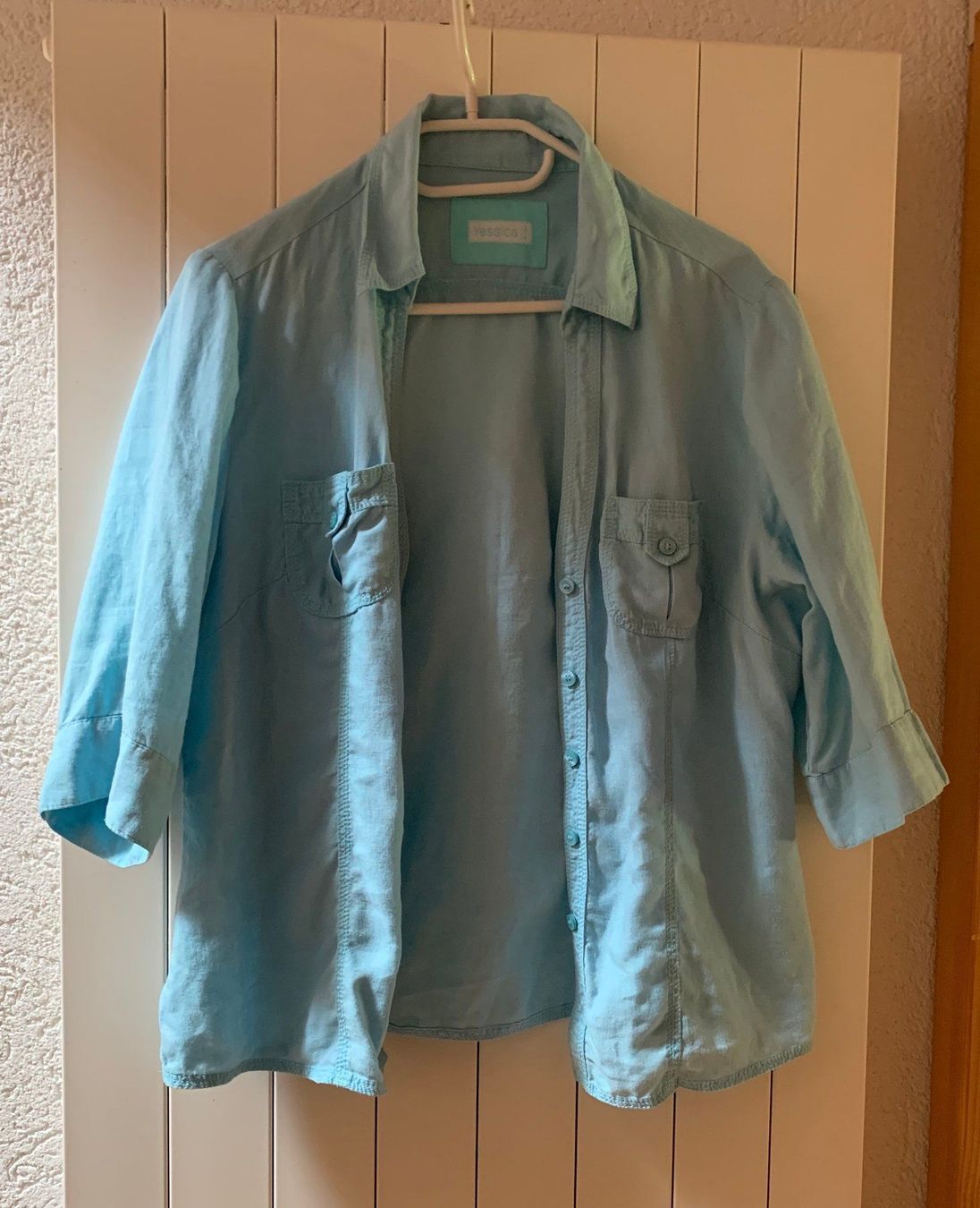 C&A Chemisiers: schöne Bluse 100% Leinen – Neuf (Voir description) à Zäziwil par kreative-ideen