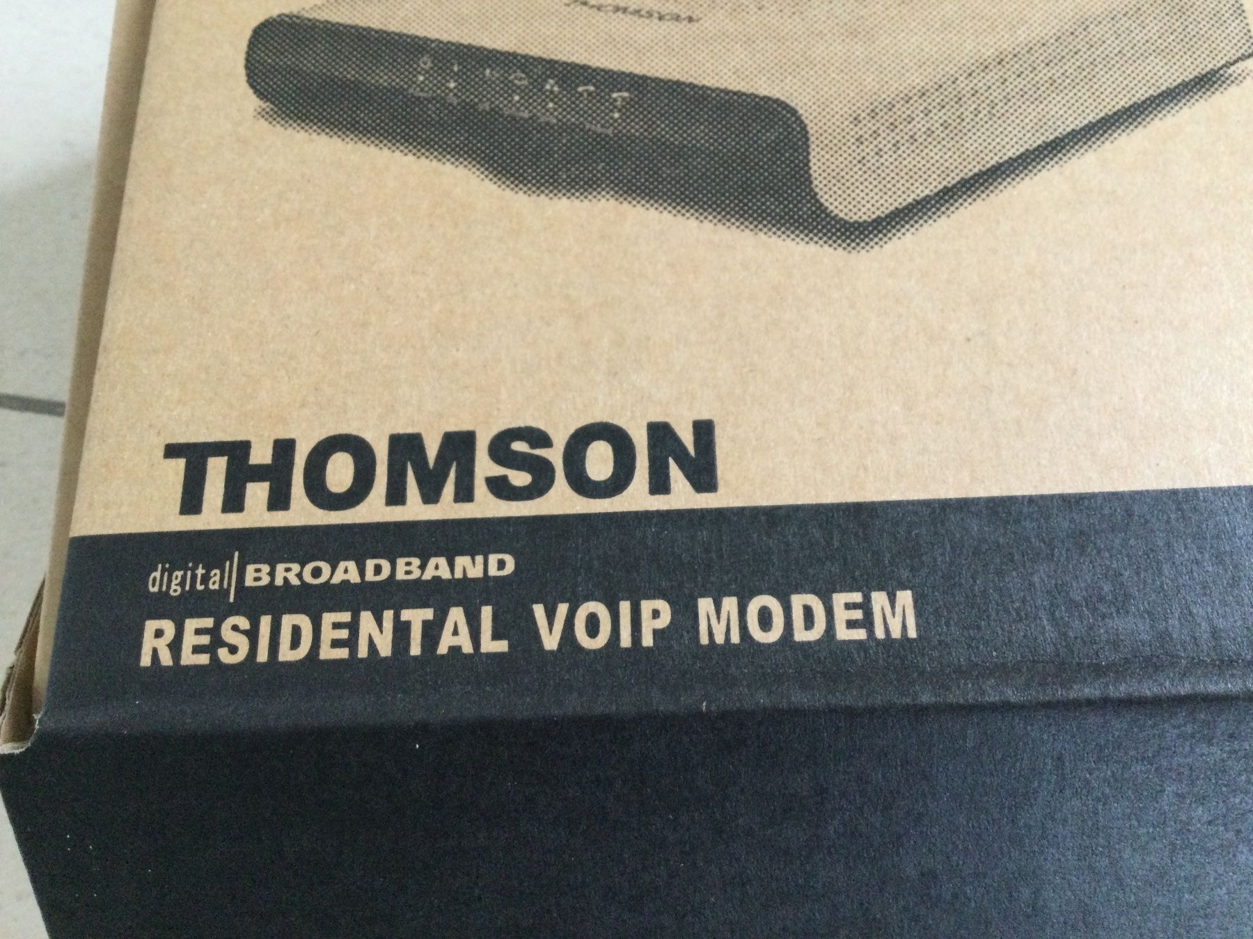 Modem & Router: Thomson Modem/Router inkl. Stromkabel und LAN Kabel Top – Usato da Zug venduto da ang_rxx5 3