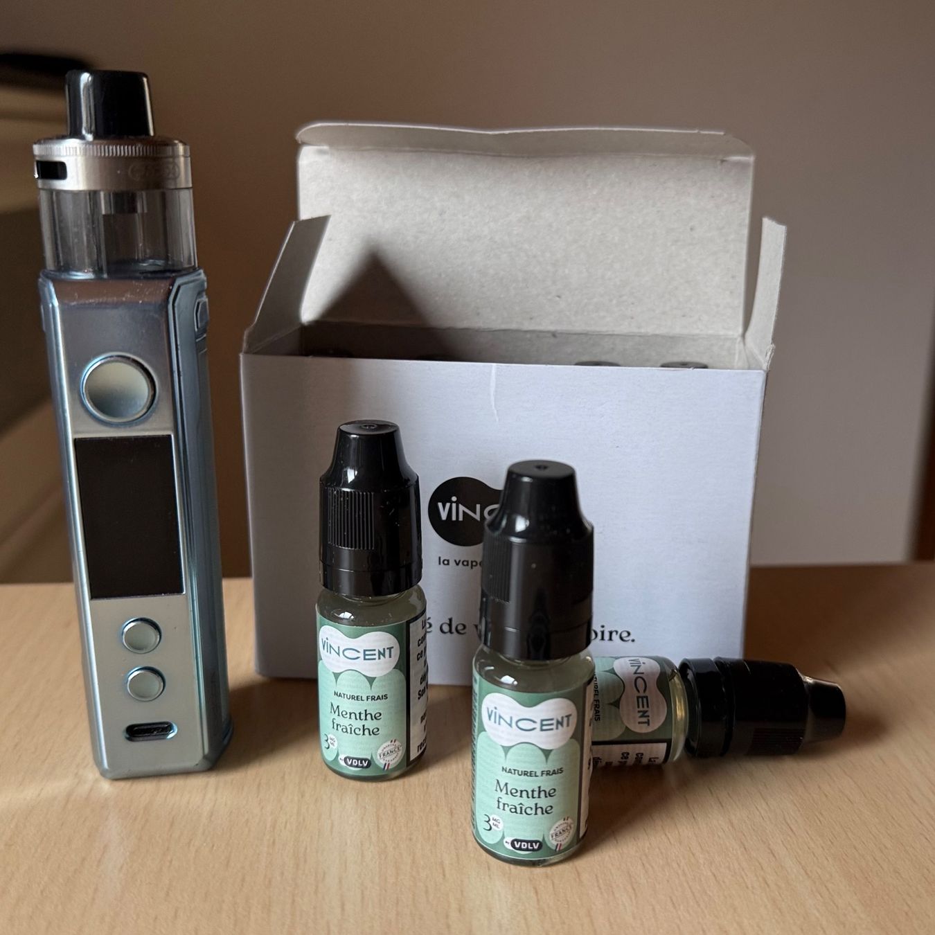 Altri Prodotti per fumatori: Boite de 10 flacons menthe e-liquide  nicotine 3 Mg/ml – Nuovo e nell'imballaggio originale da epalinges venduto da airgasme 3