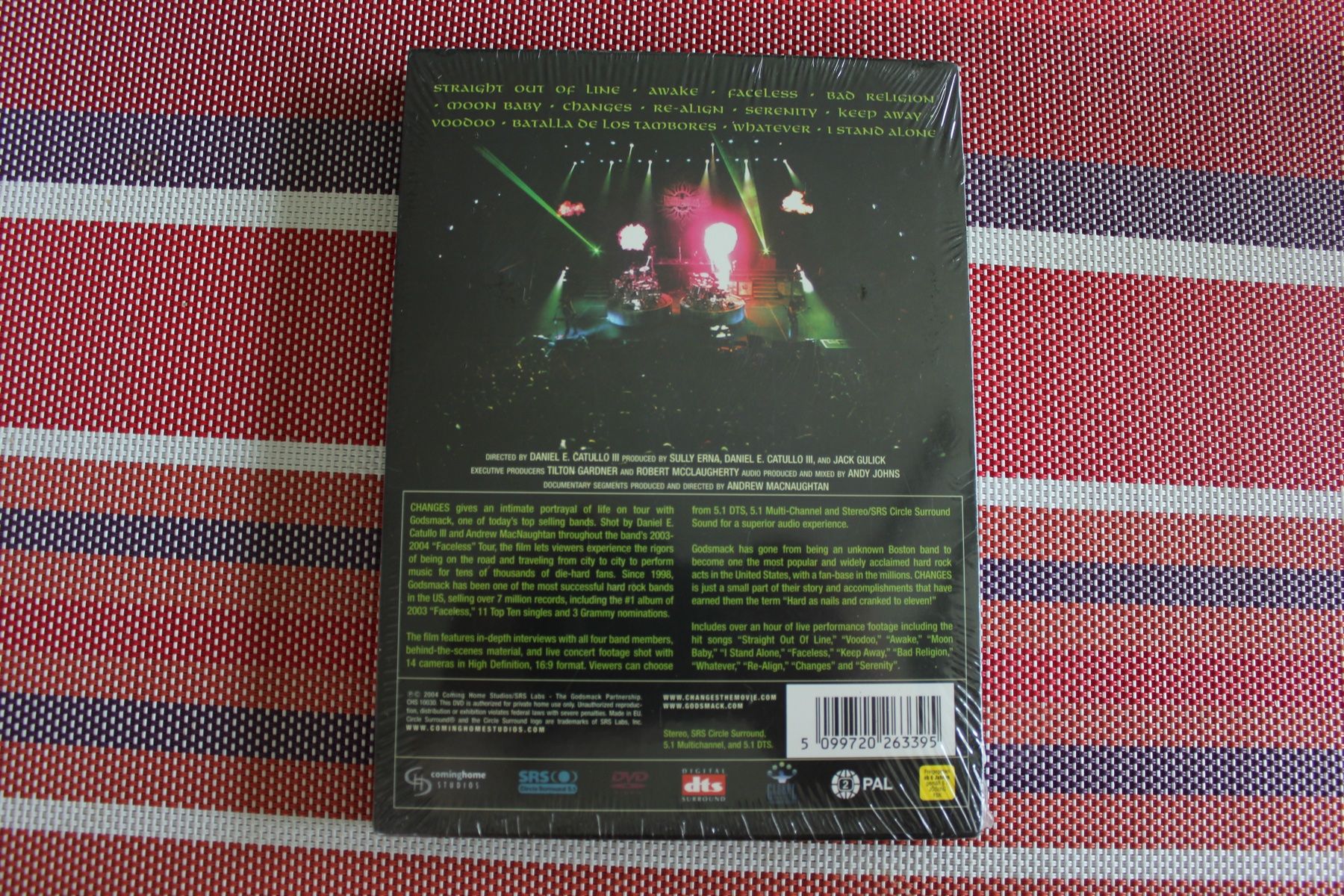Tutti i DVDs: Godsmack Changes (2009) Daniel E. Catullo DVD Region 2 Neu – Nuovo e nell'imballaggio originale da Geroldswil venduto da Schlumpfine1973 1