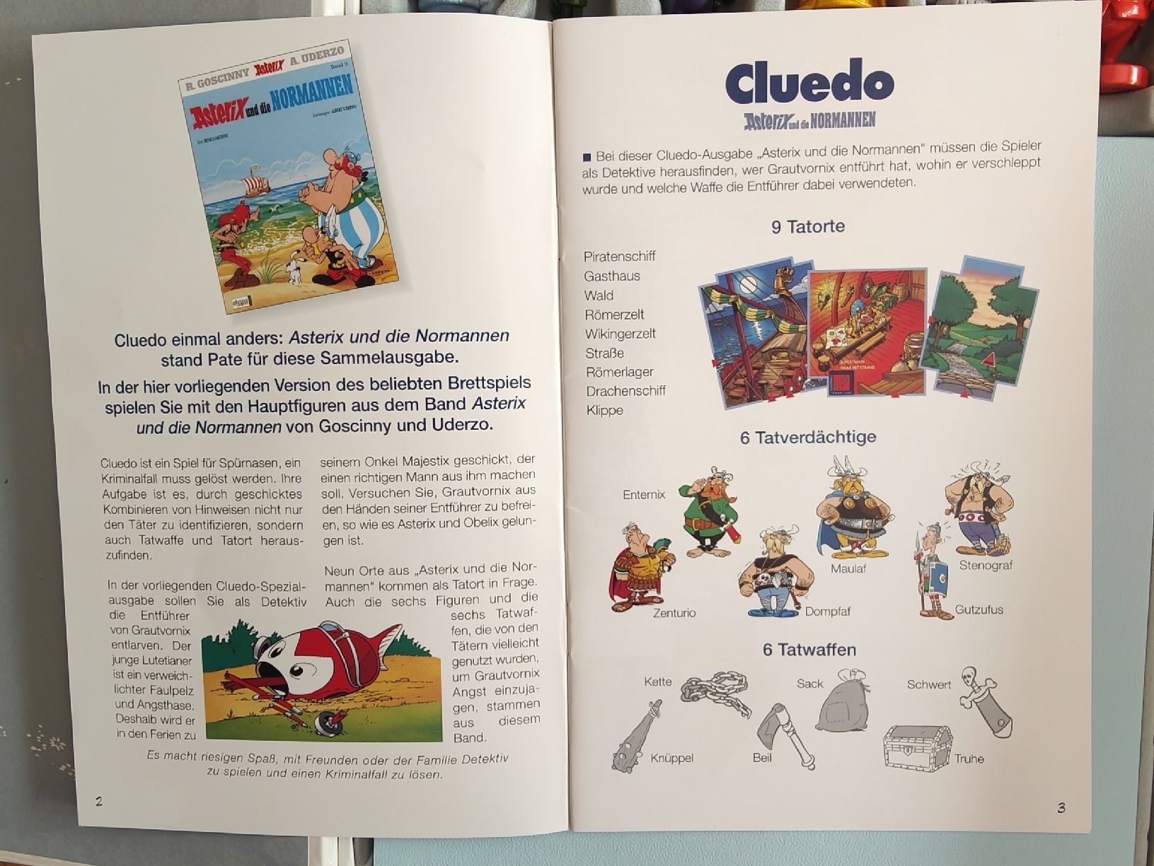 Giochi: Cluedo Asterix und die Normannen – Nuovo (secondo la descrizione) da Horgen venduto da Suena72 6