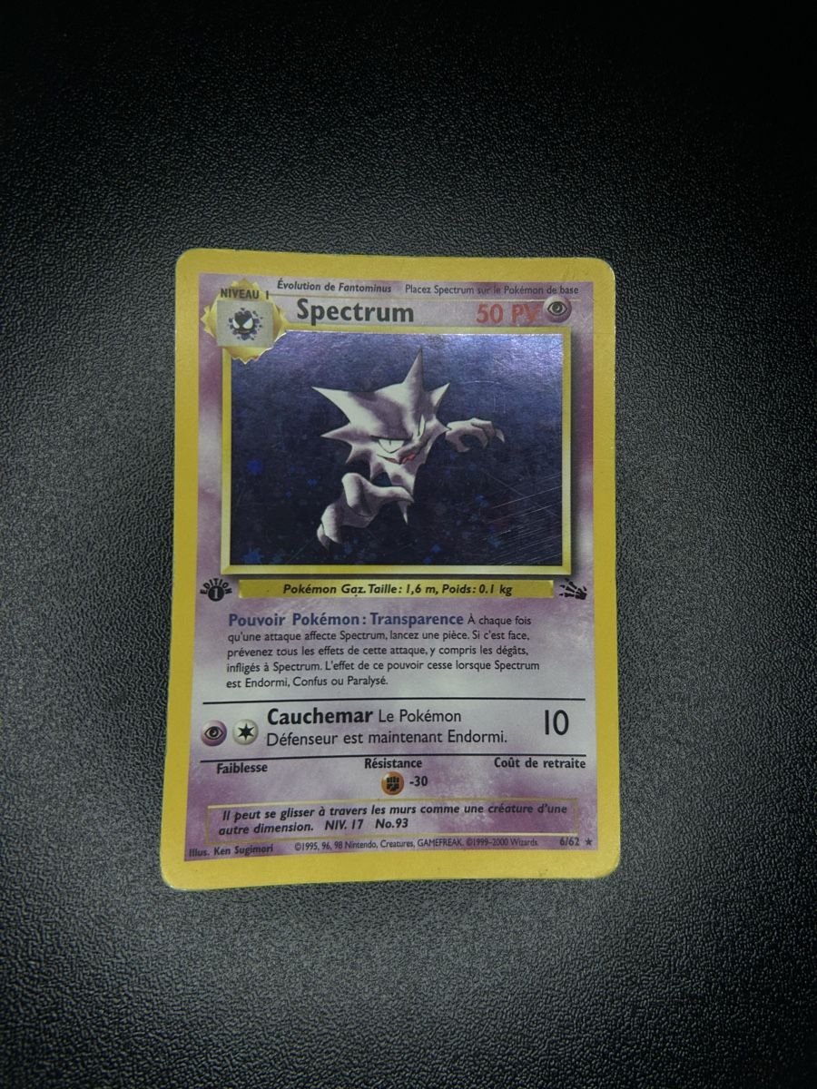 Pokémon Carte collezionabili: Spectrum 20/62, 1ère édition  – Usato da Courtion venduto da Yann_09