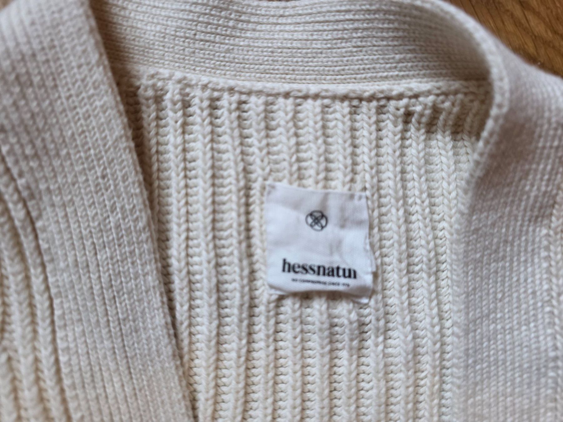Hessnatur Jacken: Hess Natur Strick Pullover Jacke 100% Baumwolle – Gebraucht aus Walterswil BE von Lonitti 2