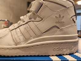 adidas Originals Forum Mid J – weiss – Gr. 38 2/3
