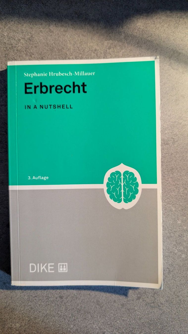 Bücher: Erbrecht in a nutshell, 3. Aufl – Gebraucht aus Sins von jamiealicia
