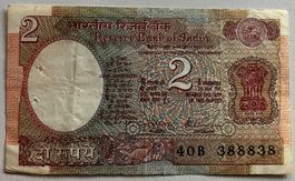 Indien 2 Rupees