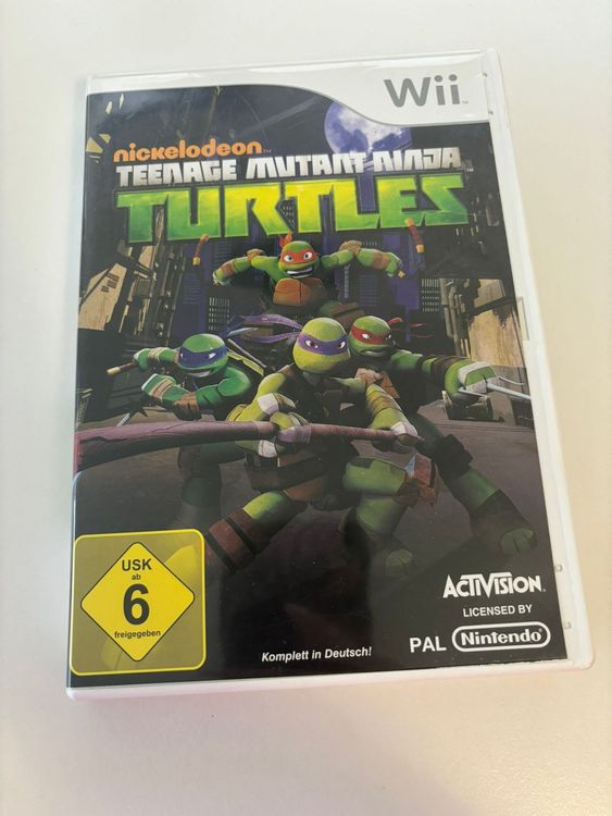 Teenage Mutant Ninja Turtles (Wii) | Kaufen auf Ricardo