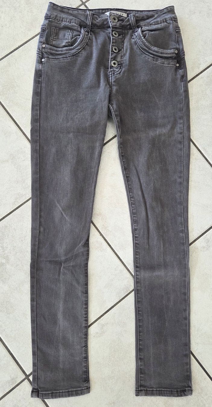 Pantaloni: Hose dunkelbraun Gr. 36  – Usato da Lyss venduto da Urma5