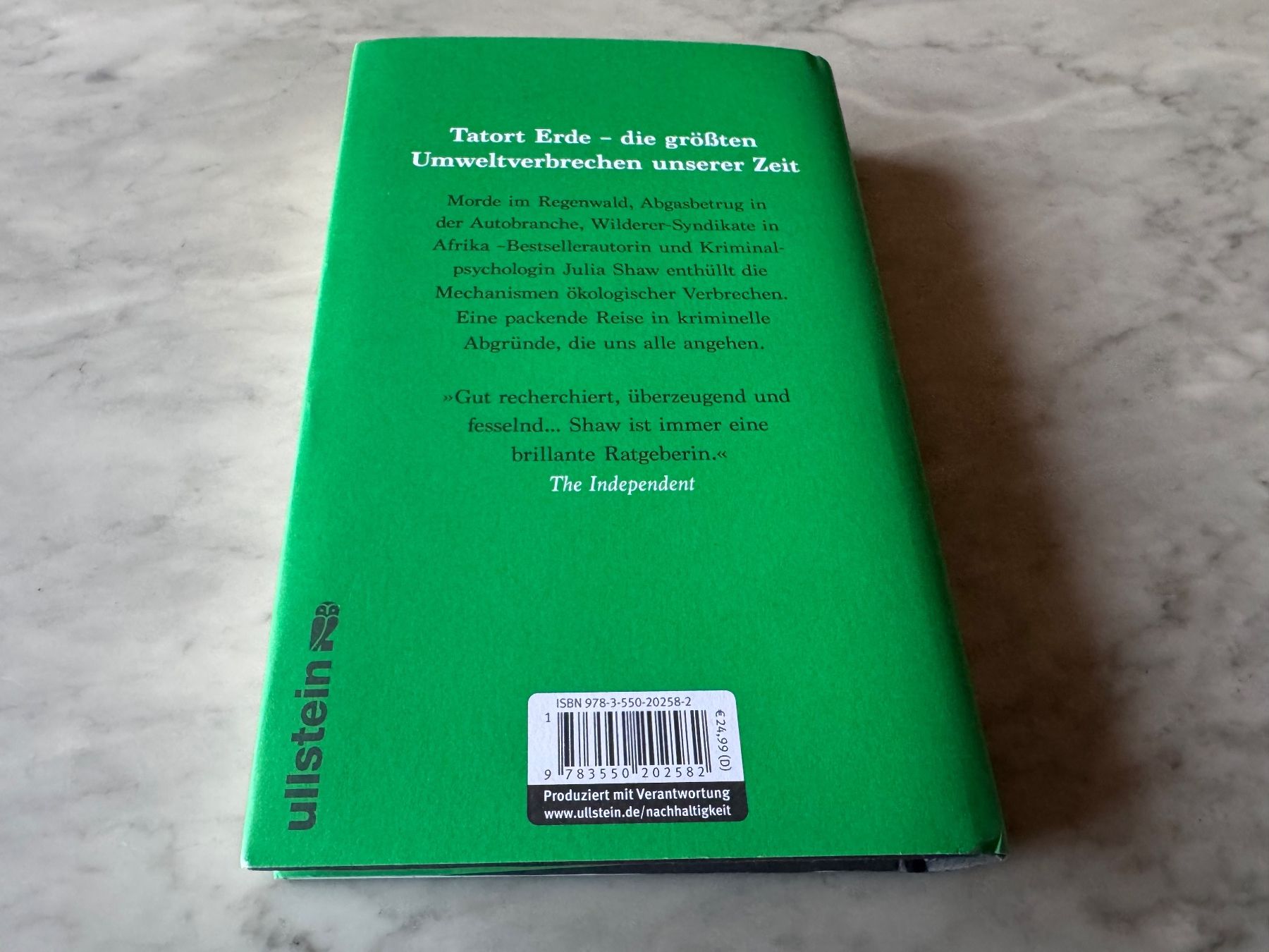 Libri: GREEN CRIME – Nuovo (secondo la descrizione) da hägendorf venduto da twilightprincess 1
