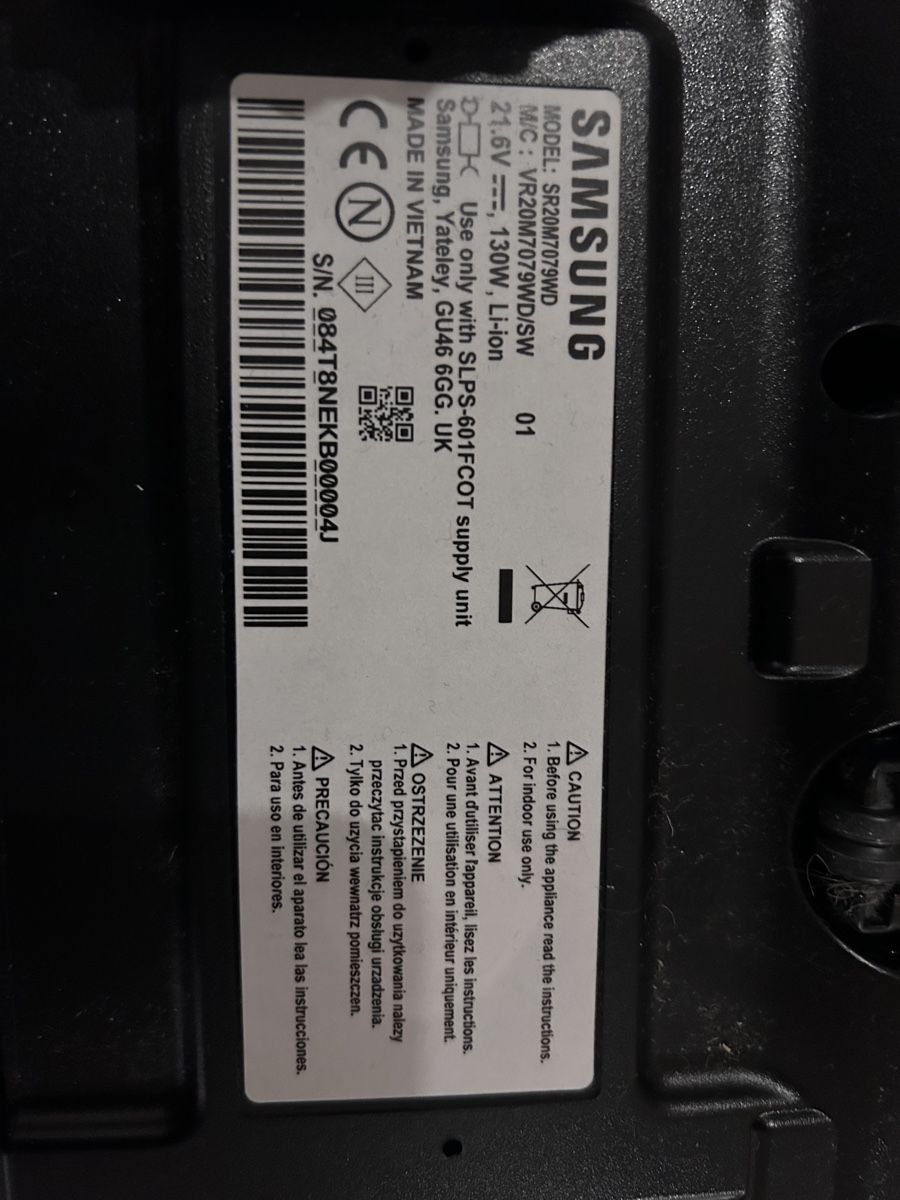 Samsung Aspirapolveri & Accessori: Saugroboter Samsung CycloneForce gebraucht SR20M70 – Usato da Kleinandelfingen venduto da MartinKlafi 1