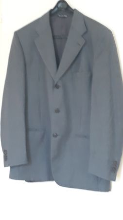 Graue Anzugsjacke