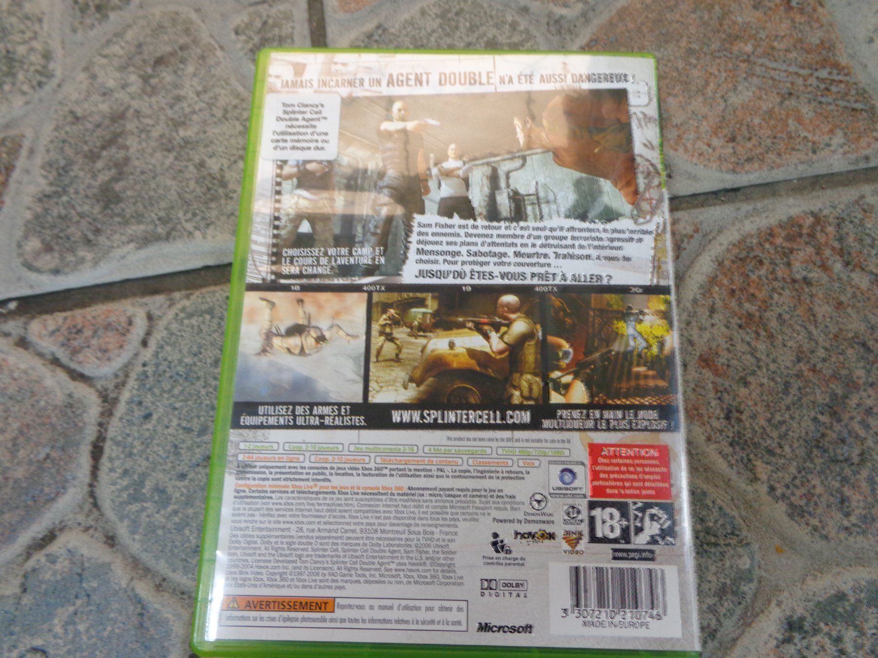 Spiele: Splinter Cell - Double Agent (F) XBOX360 – Gebraucht aus Olten von Disc-Ausverkauf 2