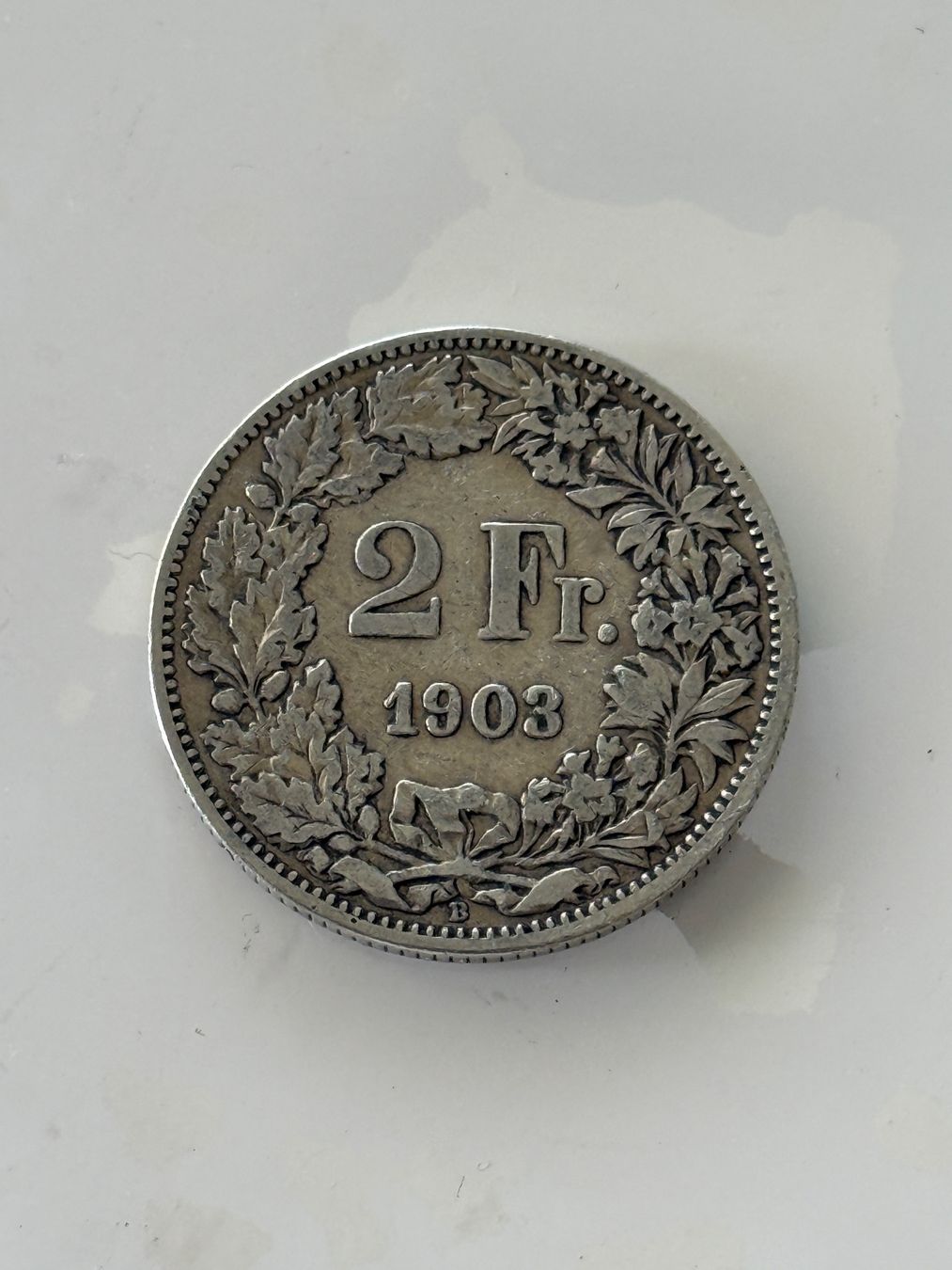 Tutti le monete: 2 Franken 1903  Rar – Usato da Wallisellen venduto da SWISS_SILVER1