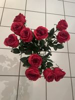 Rote Rosen, Kunstblumen, nie verwelkend, Frühling Deko!