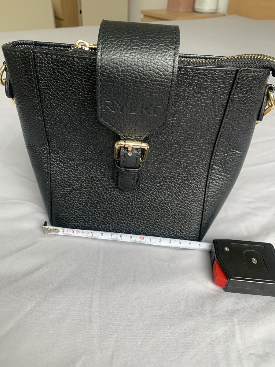 Taschen für Damen: RYLKO Ledertasche schwarz – Neu (gemäss Beschreibung) aus Glattpark(Opfikon) von nma_m666