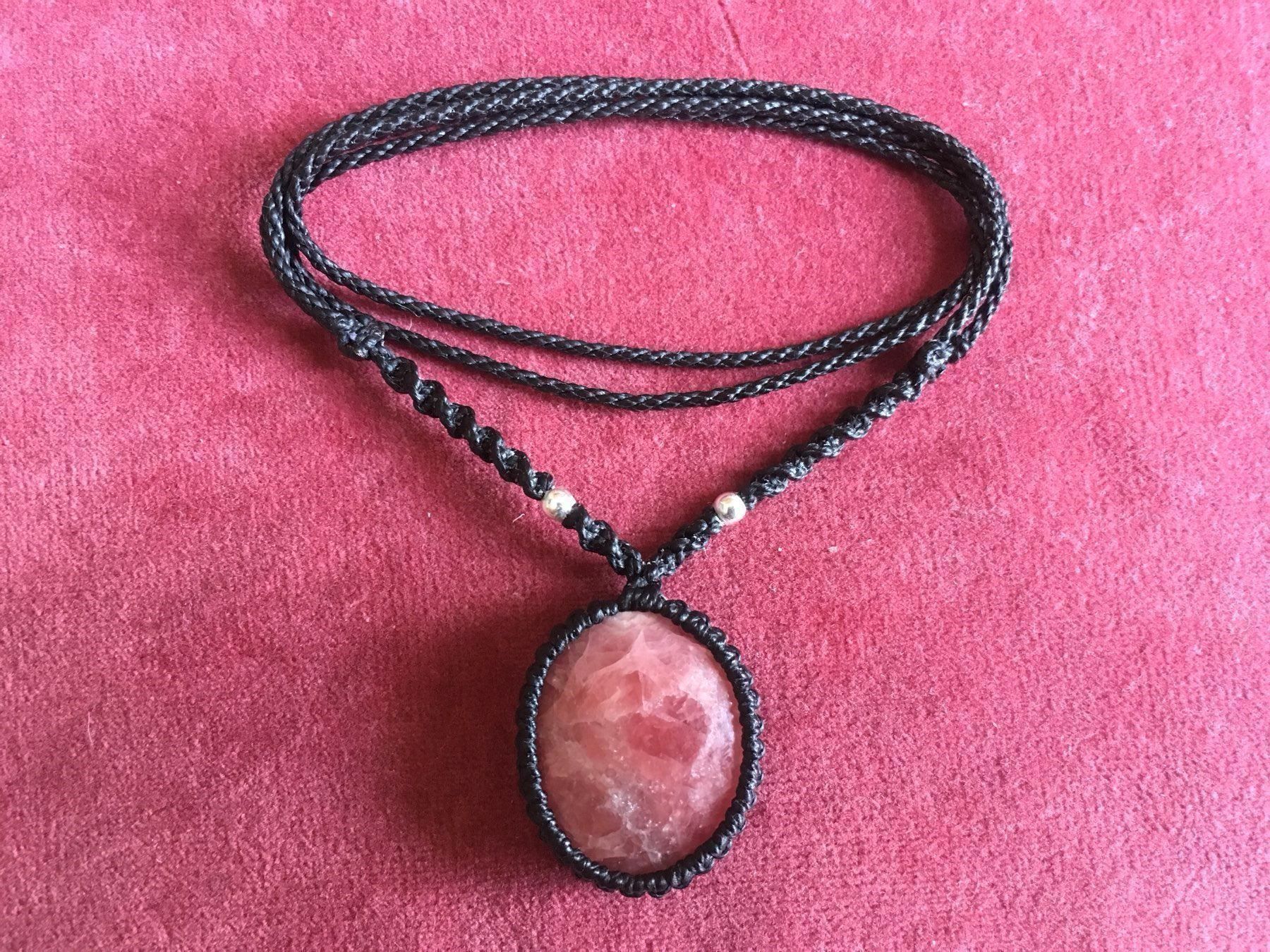 Catenine: Rhodochrosit Ortiz aus Argentinien – Nuovo e nell'imballaggio originale da Zürich venduto da MEVAS-Schmuck