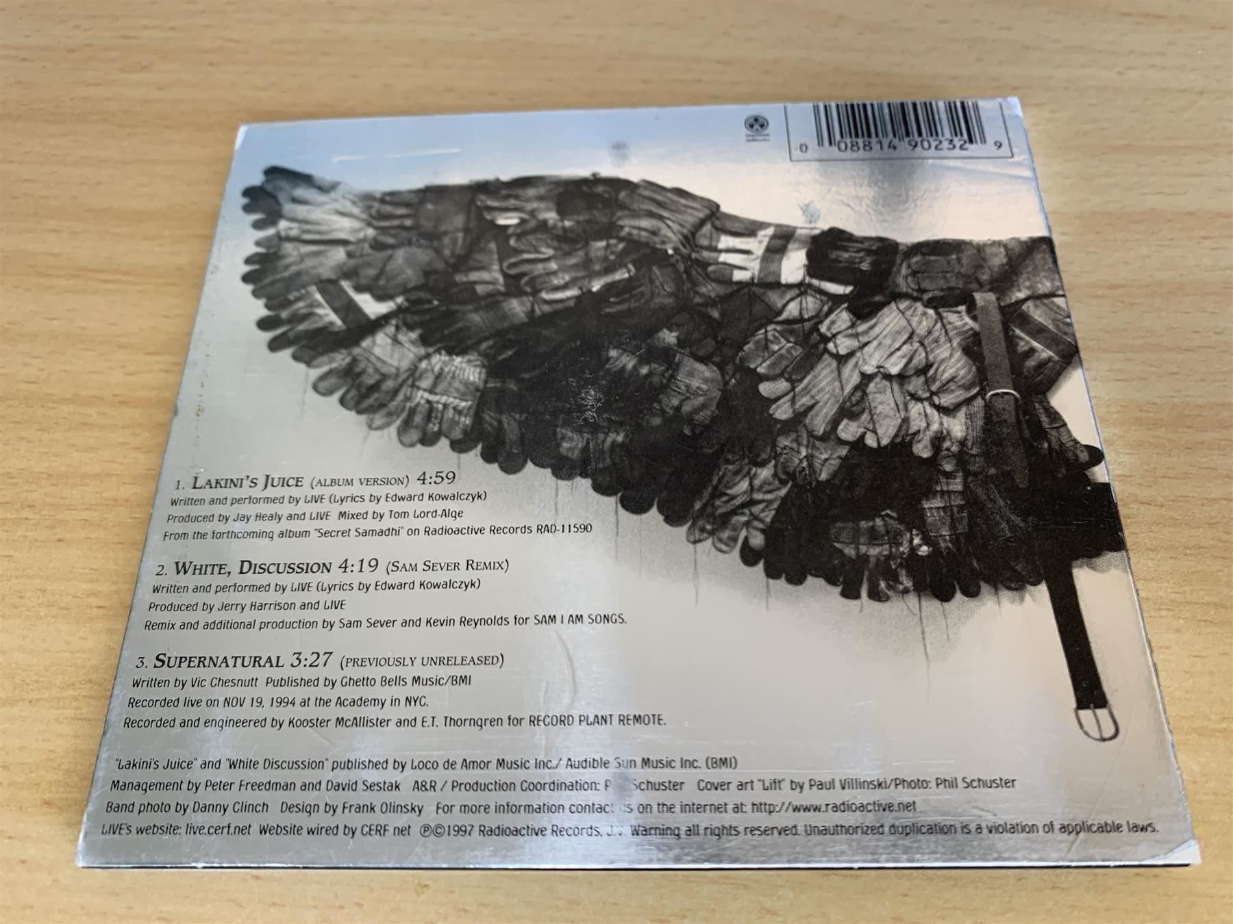 CD: Live – Lakini's Juice – Usato da Rikon im Tösstal venduto da Alpenmutz 1