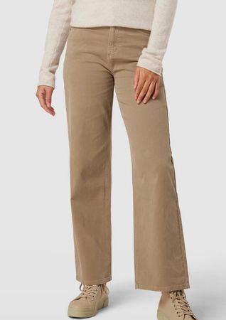 Marc O'Polo Hose beige 26/30 wide fit Nelis