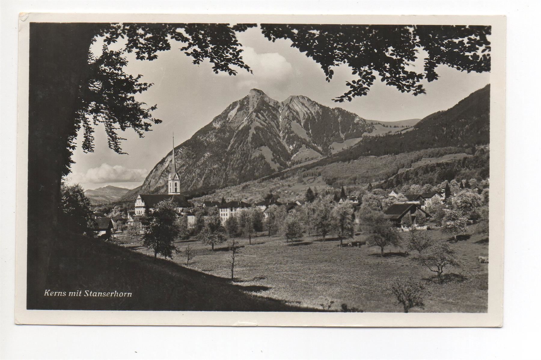 Cartoline postali: KERNS mit Stanserhorn – Usato da Jona venduto da philajona