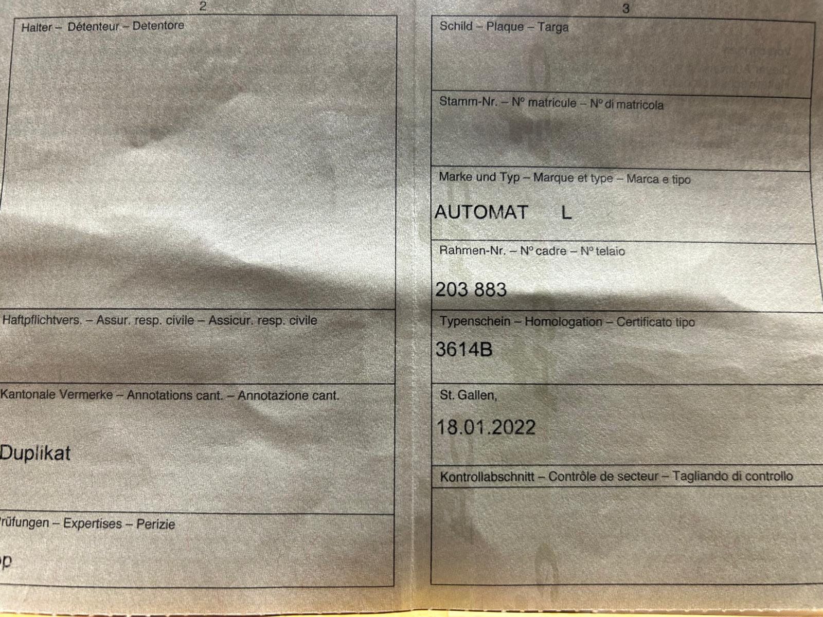 Sachs Ciclomotori: MOFA SACHS 502 / 2-Gang Handschaltung – Usato da Lichtensteig venduto da Axo 9