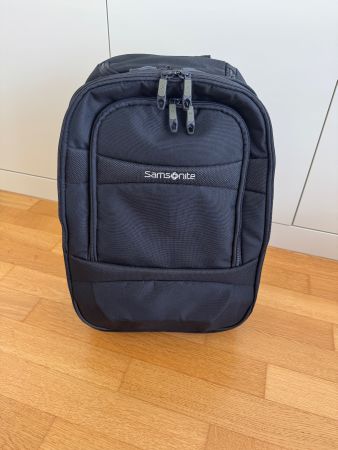 Samsonite Rucksack mit Rollen, schwarz einwandfreier Zustand