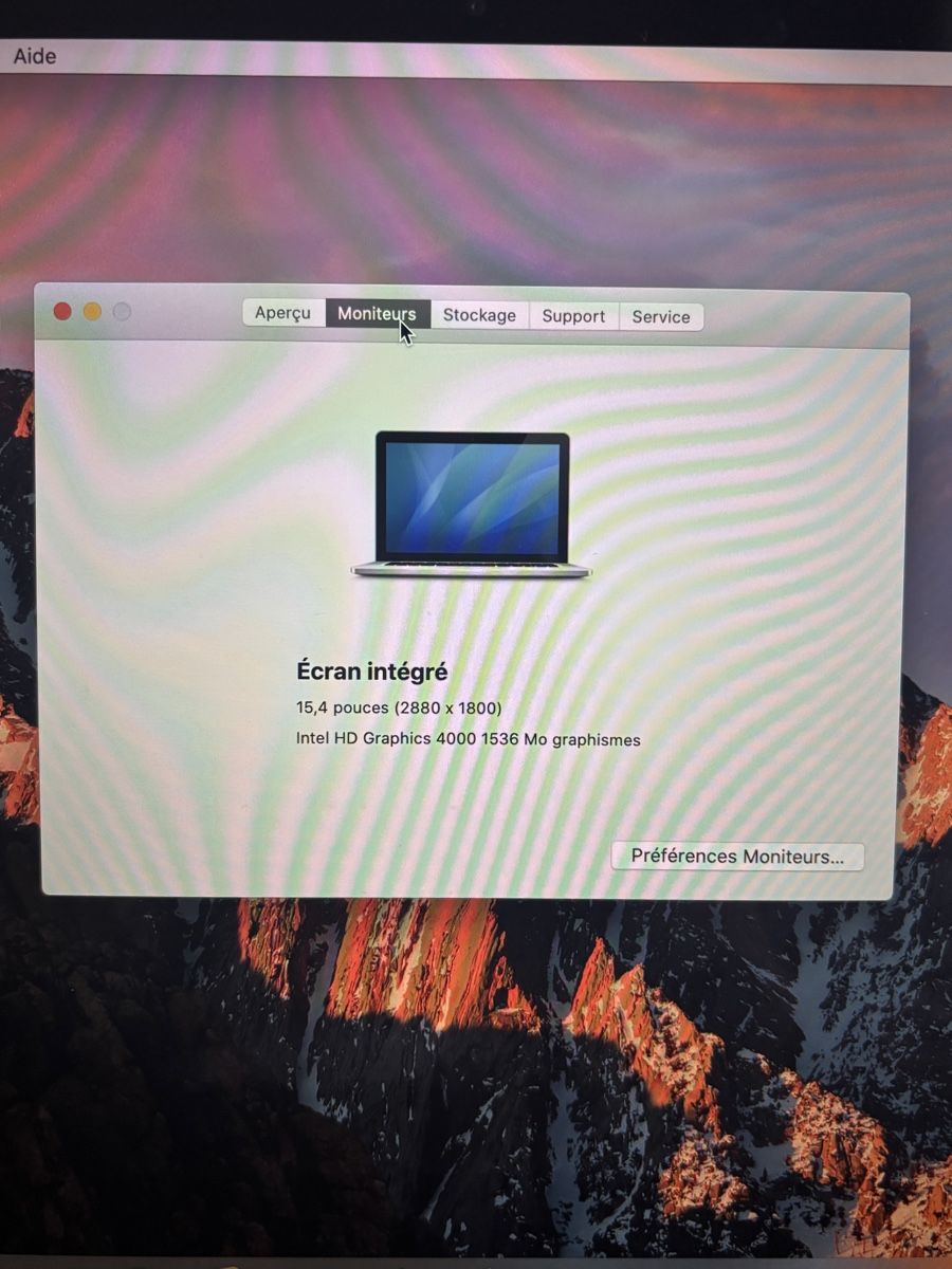 Apple Notebook: Macbook Pro 15 Retina i7 Quad-Core – Usato da Genève venduto da Pirou212 2