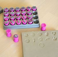 Töpferstempel Set in einer Box - Portofrei in CH