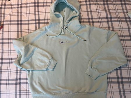 Damen / Teenager Kapuzen Pullover Karl Kani Farbe mint Gr. S
