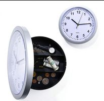 Wanduhr Safe - Versteck für Wertsachen