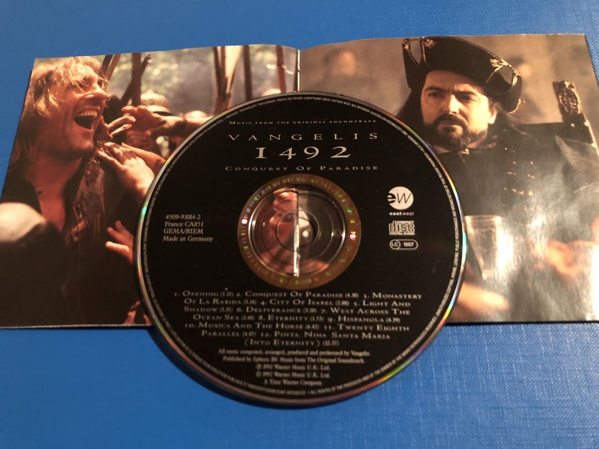 CD: Vangelis - 1492 - 🚢 – Usato da Flaach venduto da rubo7 2