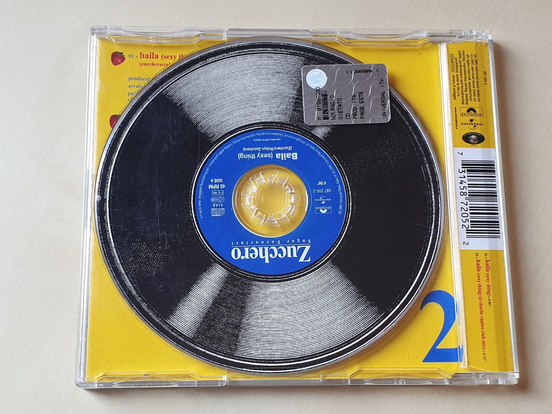 CD: Zucchero Baila – Usato da Stansstad venduto da collectorsshop 1