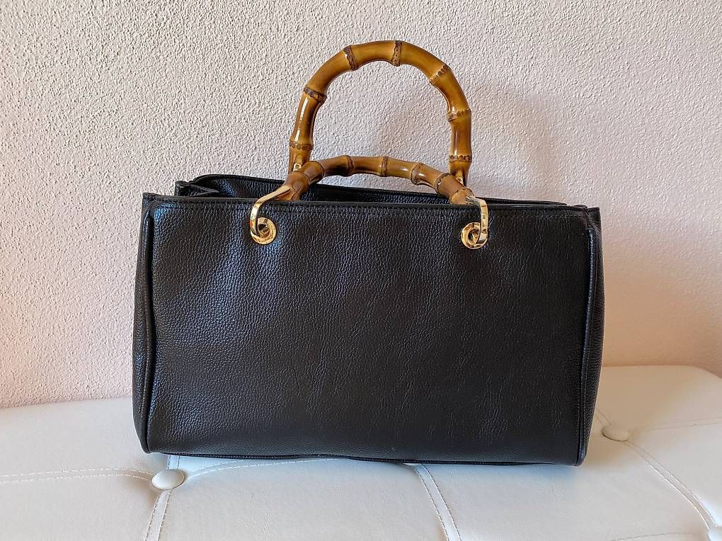 Sacs femmes: Gucci Bamboo shopper nera – D'occasion à Comano par lucrezianess 2