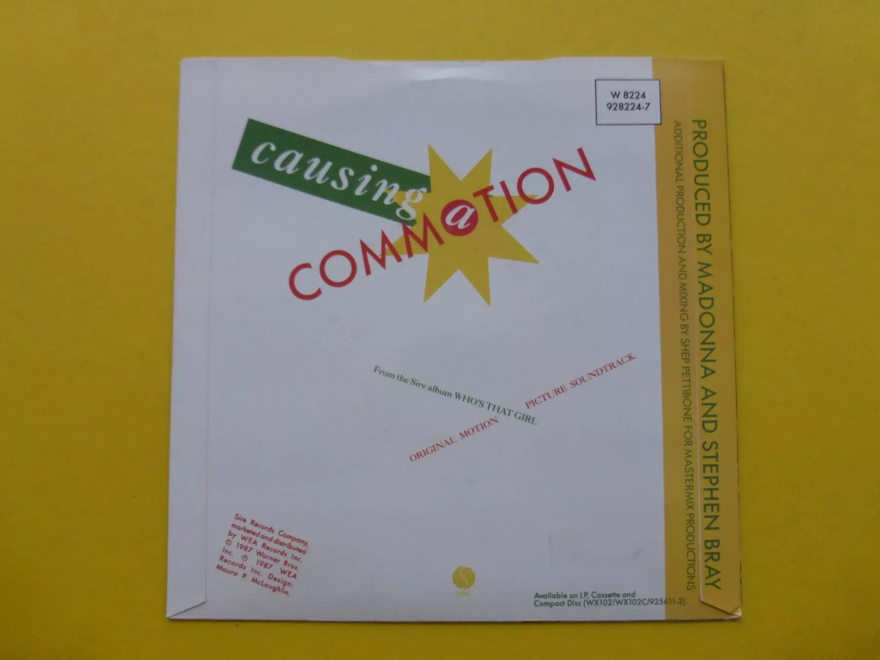 Dischi in vinile: Madonna – Causing A Commotion – Usato da Zürich venduto da Swiss57 1
