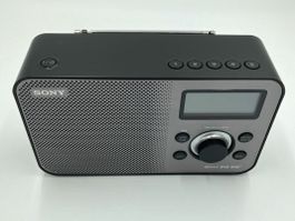 SONY | Digital Radio DAB/UKW | schwarz-grau