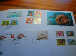 Set modernste FDC Schweiz, 2015, 19Belege