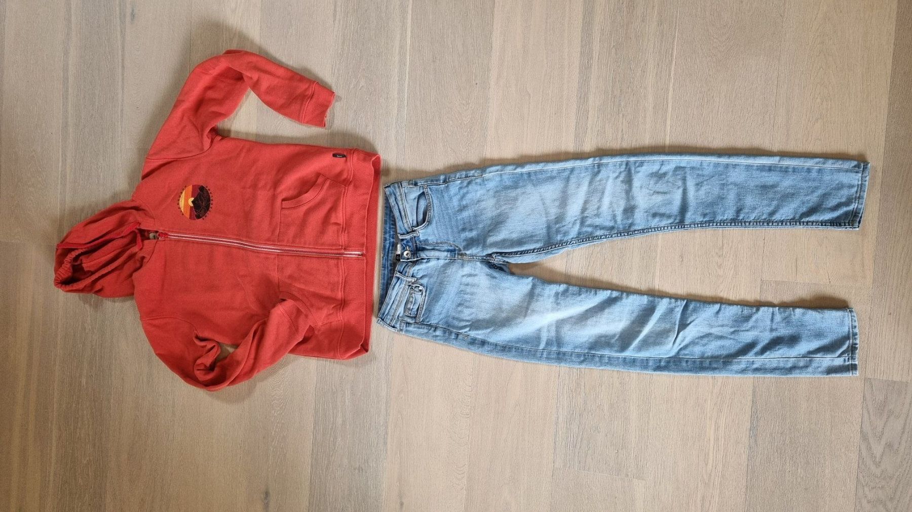 Kleiderpakete & -sets: Paket: Jeanshose + Pullover/Kapuzen-Jäggli - Gr.36 – Gebraucht aus Neftenbach von DanielaS01020304
