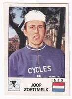 Joop Zoetemelk NED Sport Vedettes Panini N° 81