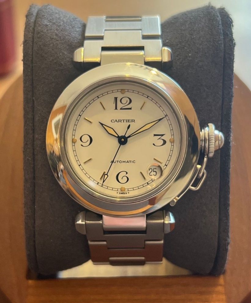 Cartier Orologi: Cartier Pasha C Automatic - White Dial – Usato da Derendingen venduto da MDPshopandmore 1