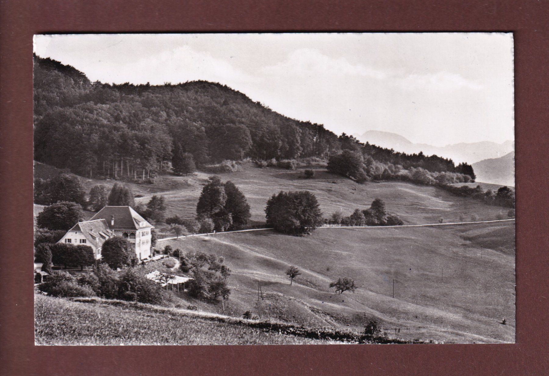 Cartoline postali: Läufelfingen - Solbad und Kurort RAMSACH - 1955 – Usato da Pully venduto da nicecards