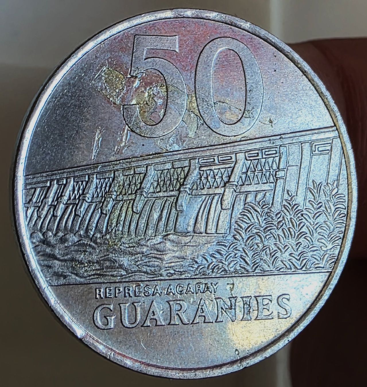 Tutti le monete: PARAGUAY 50 GUARANIES 1988 – Usato da winterthur venduto da CoinPassion