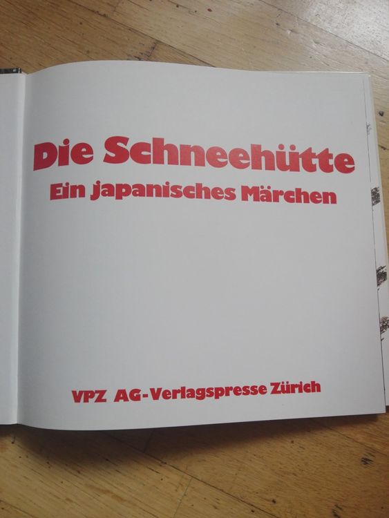 Die Schneehütte - Ein Japanisches Märchen   ©'1976 VPZ AG 2