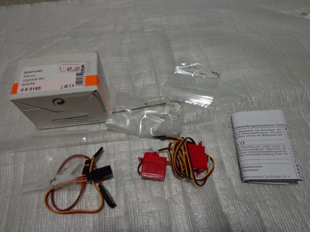 Multiplex Querruder Upgrate-set Shark (Neu und originalverpackt) in ...