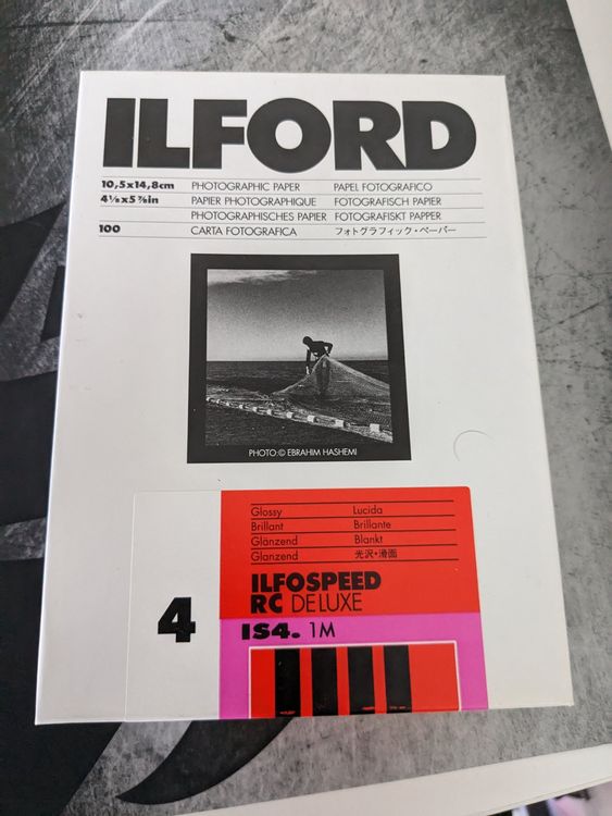 Papier Photo Ilford Ilfospeed 1.1M – Noir Et Blanc, Jamais Ouvert, Occasion