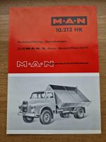Original Oldtimer LKW Prospekt MAN 10.212 HK